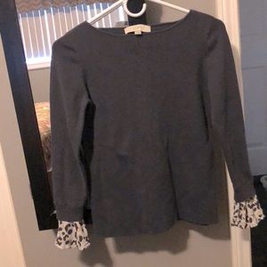 Loft sweater style top with nice touch on sleeves.